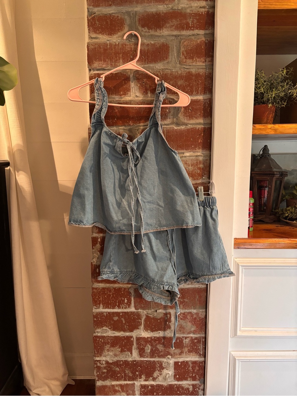 Matching denim Set
